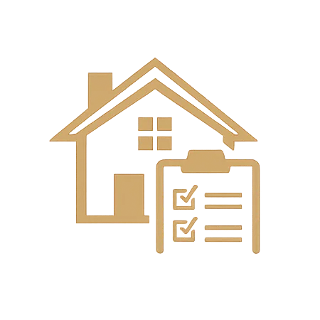 Example home maintenance report showing completed tasks with dated photos